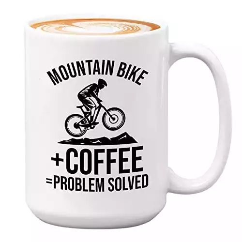 Mountain Biking Coffee Mug